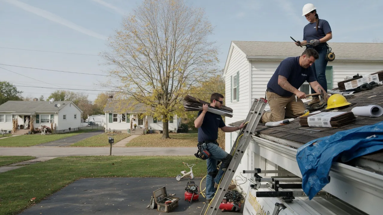 Local Roofing Contractors in Plainville, IL near me
